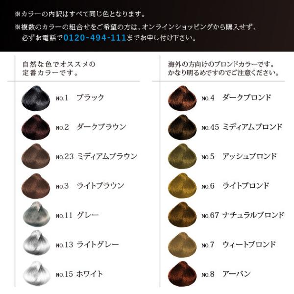 ルアン 3個セット スーパーミリオンヘアー 40g No.2 ダークブラウン