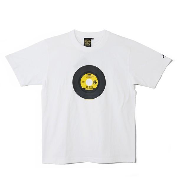 BBP 】 Fresh Records x BBP 45 Tシャツ -White- Hip Hop ヒップホップ