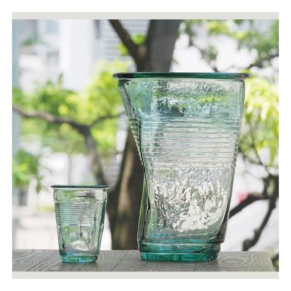 Rob Brandt】Crushed Glass Bottle Cooler Vase クラッシュ ボトル クーラー ベース 花瓶 ワインクーラー  /【Buyee】 Buyee - Japanese Proxy Service | Buy from Japan!