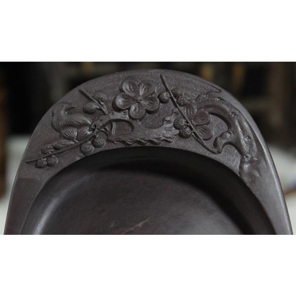 端渓硯 宋坑 6吋 梅雀硯 木箱入り すずり /【Buyee】 Buyee - Japanese