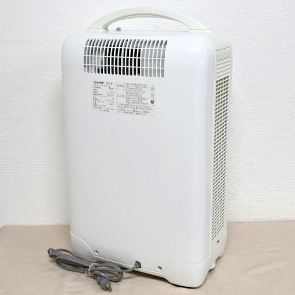 中古SHARP シャープ冷風除湿機CV-A100-W ホワイト系プラズマクラスター