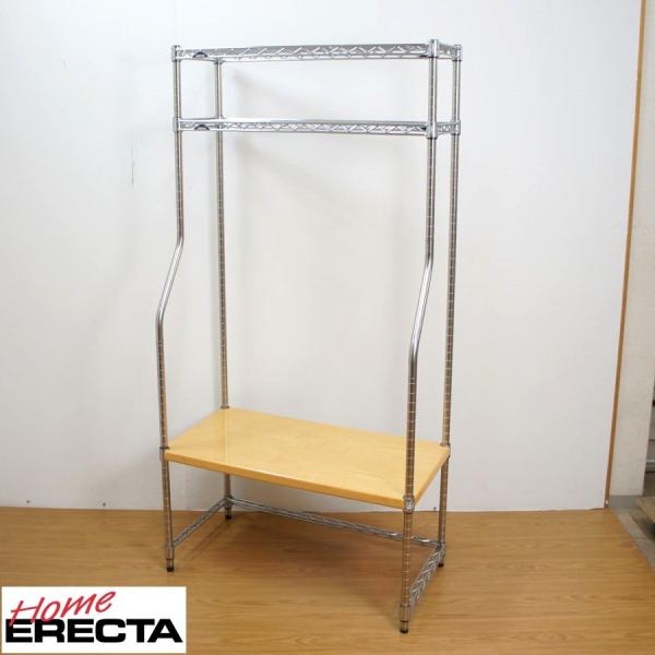 中古Home ERECTA ホームエレクターメタルラック幅90×高さ160cm