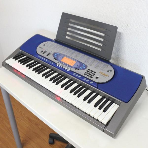 中古 CASIO カシオ 電子キーボード LK-65 光ナビゲーションキーボード 61鍵 /【Buyee】