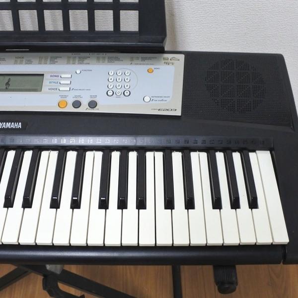 中古 YAMAHA ヤマハ 電子キーボード PORTATONE PSR-E203 61鍵 スタンド付き /【Buyee】 Buyee -  Japanese Proxy Service | Buy from Japan!