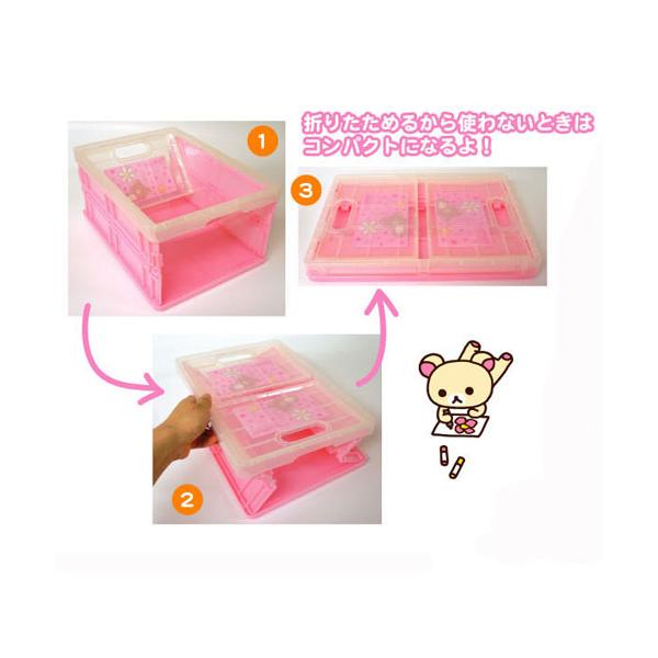RILAKKUMA】リラックマ 折りたたみコンテナボックス2nd /【Buyee 