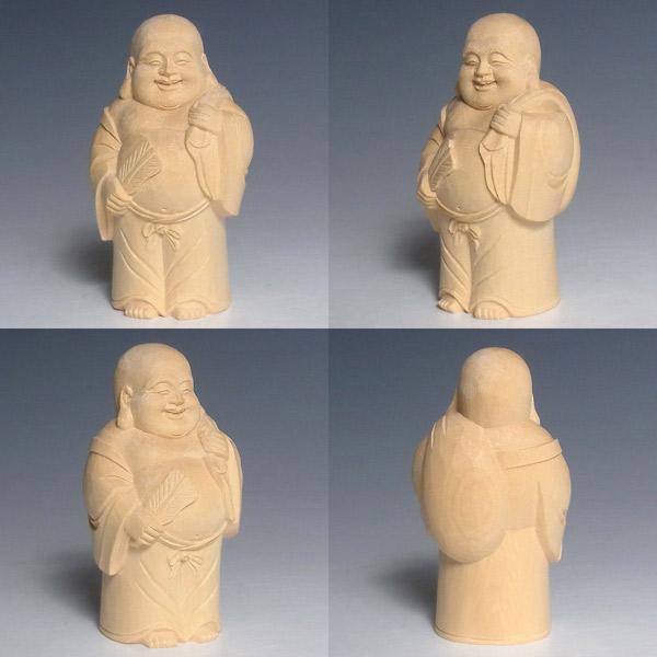 木彫り七福神セット(小) 桧製7柱セット縁起物置物/【Buyee】