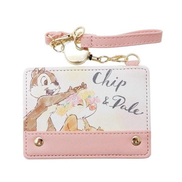 チップ&デール パスケース フラワー CR50582 ディズニー 定期