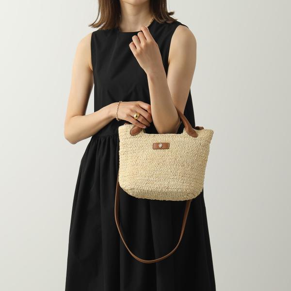 ヘレンカミンスキー ラフィア ショルダーバッグ カゴバッグ HELEN