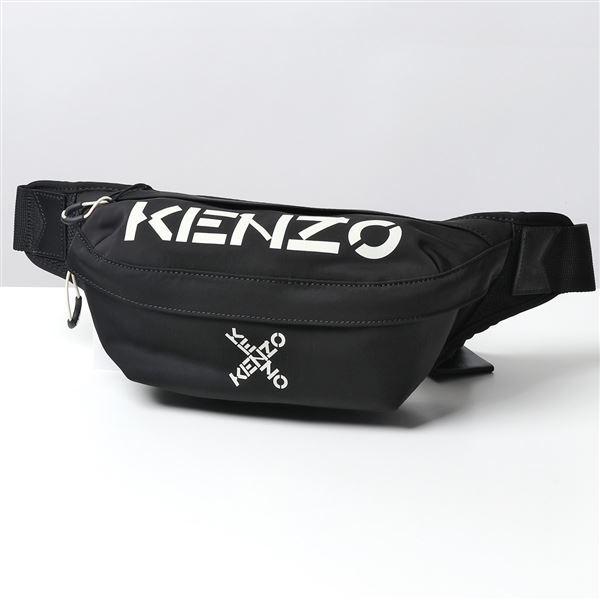 KENZO ケンゾー ウエストポーチ ウエストバッグ 黒 百貨店購入品