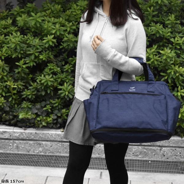 ボストンバッグ レディース おしゃれ 旅行用 リップストップ 杢調