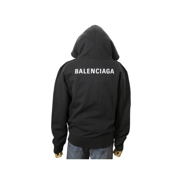 バレンシアガ BALENCIAGA パーカー 532648 TYK47 1000 ZIP TOP ジップ