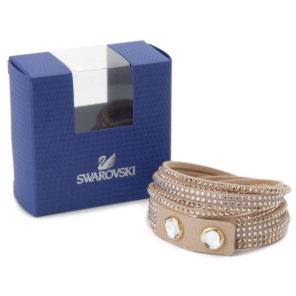 スワロフスキー SWAROVSKI スレイク デラックス レザー ブレスレット