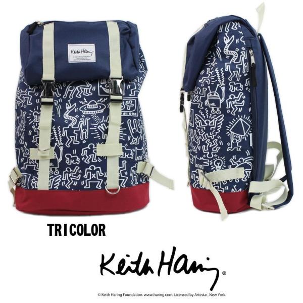 ☆タグ付き未使用品☆ キース・ヘリング リュック KHB-KH1602