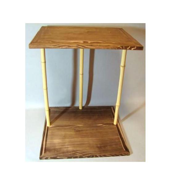 茶道具】裏千家玄々斎宗匠好 五行棚 茶棚 棚514 工芸品