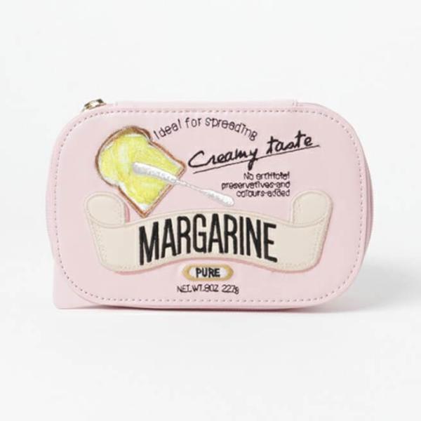 マーガリンポーチ XB541 化粧ポーチ 箱 レトロ フェイク アコモデ