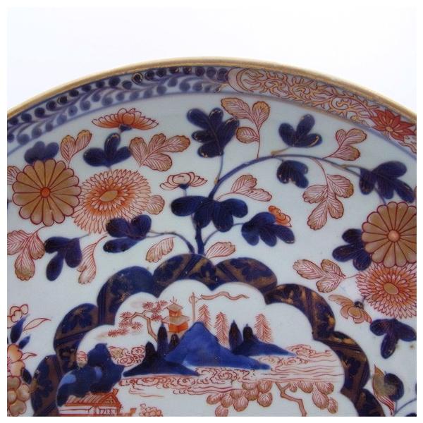 古伊万里金襴手大皿里帰り品江戸中期骨董/【Buyee】