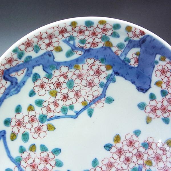 盛期鍋島 色絵 桜樹文 七寸皿 江戸中期 色鍋島 鍋島焼 骨董 /【Buyee】