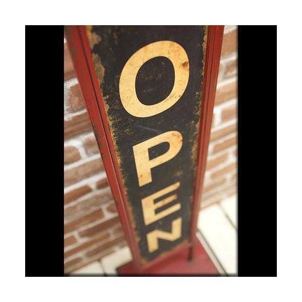 オープン クローズ アイアンスタンド 両面 看板 ショップ 店舗 オープン クローズ アイアンスタンド 両面 看板 ショップ 店舗