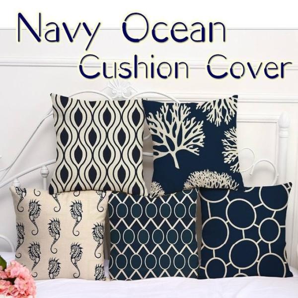 クッションカバー フェザー 羽 45×45 15種デザイン インテリア int-030