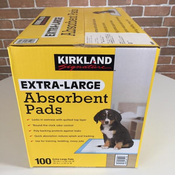 Extra large clearance absorbent pads kirkland