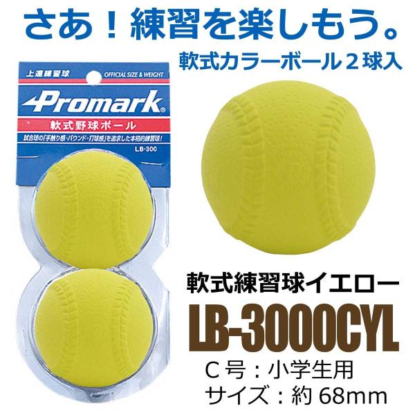 あすつく PROMARK プロマーク 野球 ボール 軟式 練習用 練習球 C