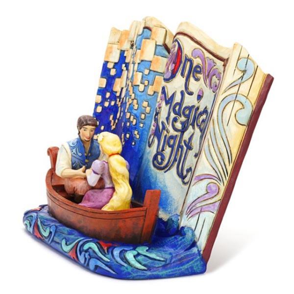 エネスコ ディズニートラディション ラプンツェルの絵本 木彫り
