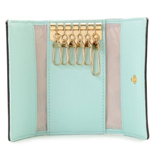 新品未使用♡kate spade サフィアーノレザー キーケース ケイトスペード ニューヨーク kate spade NEW YORK 6連キー