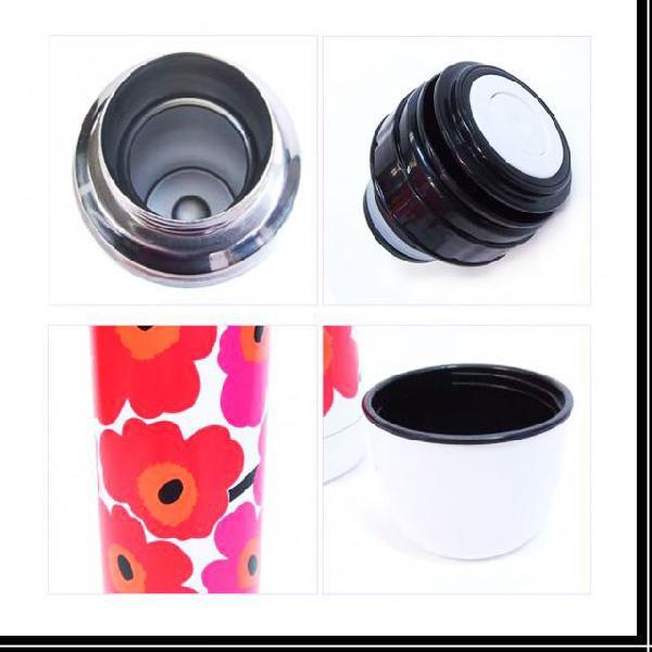 新品　Marimekko　マリメッコ　水筒　魔法瓶　ウニッコ　1L　北欧 新品 マリメッコ ウニッコ テルモス 水筒 魔法瓶 - メルカリ
