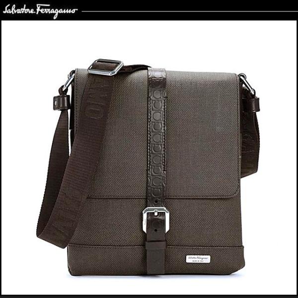 Salvatore Ferragamo メッセンジャーバッグ斜め掛け Salvatore Ferragamo メッセンジャーバッグ斜め掛け メンズ