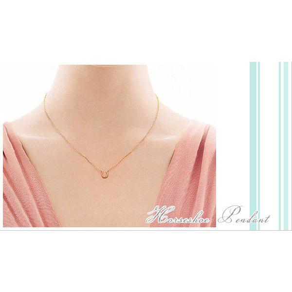 ティファニー Tiffany & Co. メトロ ホースシュー ペンダント ネックレス ミニ ダイヤモンド 16in 18R 27528732  /【Buyee】