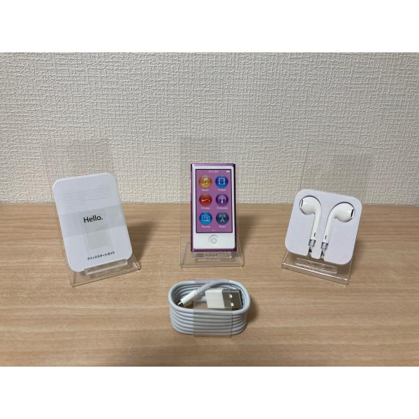 新品 未使用品 ipod nano 第7世代 パープル 安心の３０日保障 本体