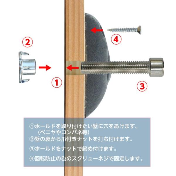 クライミングホールド ボルダリング用 カラフルホールド 本格仕様 アルファベット型 ボルト付き 26個セット /【Buyee】 Buyee -  Japanese Proxy Service | Buy from Japan!