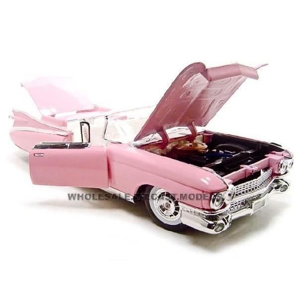 1959年ピンクキャデラック エルドラドビアリッツ 1/18 ミニカー