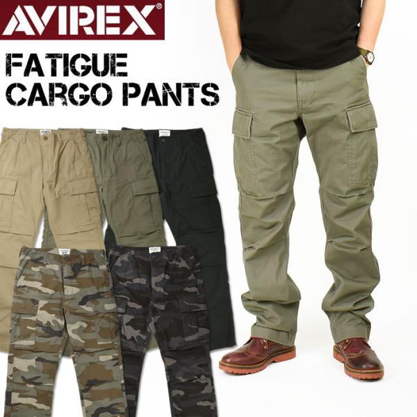 アビレックス　カーゴパンツ　ミリタリー AVIREX/アヴィレックス】カモフラファティーグ カーゴパンツ