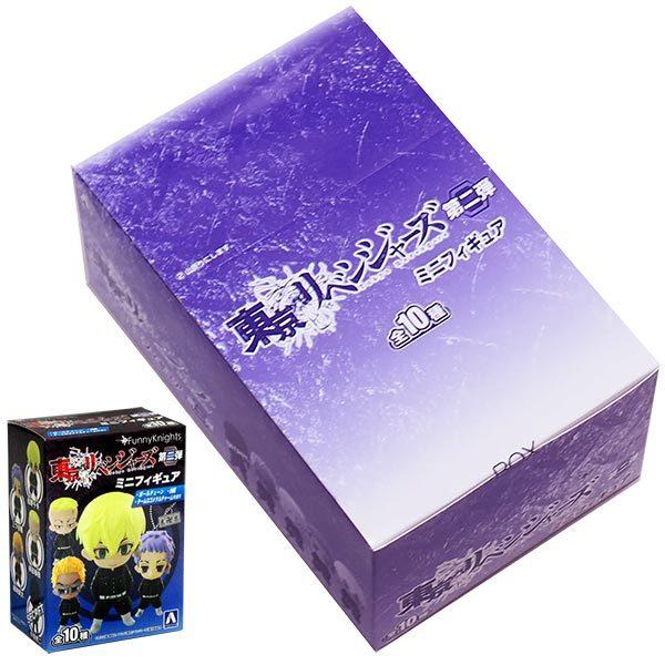 東京リベンジャーズ ミニフィギュア第二弾BOX 東京リベンジャーズ ブラインドトイ ミニフィギュア 第二弾 10個