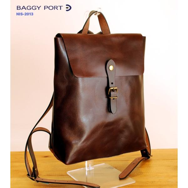 BAGGY PORT(バギーポート）オイルレザー リュックサック NIS-2013【本 