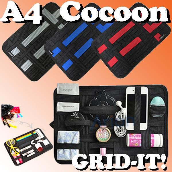 Cocoon】A4サイズ インナーケース 「GRID-IT!」【4色】ガジェット