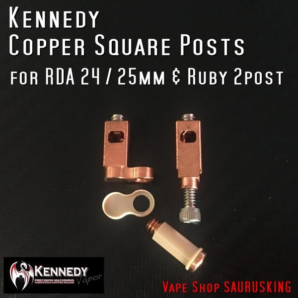 Kennedy 交換パーツ Copper Square Posts for 24/25 & Ruby 2-Post RDA