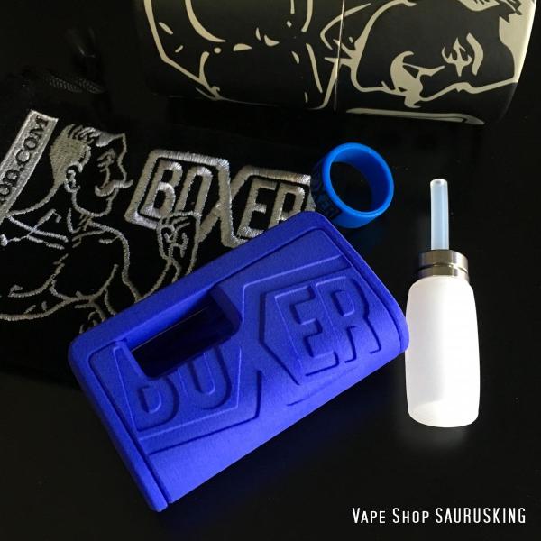Boxer Mod Classic BF Squonk Mechanical Mod by Ginger Vaper / Blue 