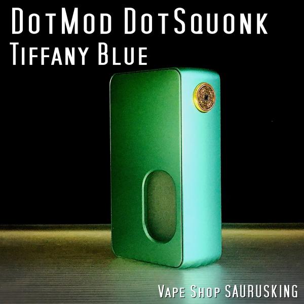 DotMod DotSquonk Box Mod Color:Tiffany Blue / ドットモッド メカニカル スコンカーモッド  ティファニーブルー VAPE*正規品* /【Buyee】