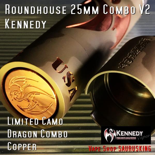 Kennedy Roundhouse LImited Camo 25mm Combo V2 / ケネディ*正規品*VAPE RDA +  Mechanical Tube MOD メカニカル /【Buyee】 Buyee - Japanese Proxy Service | Buy  from Japan!