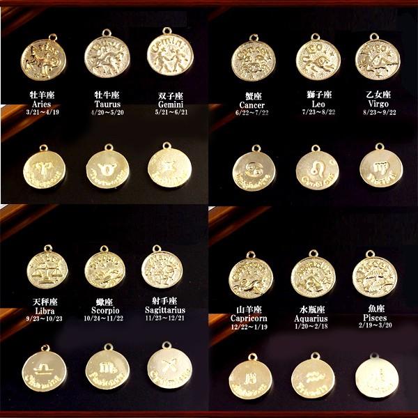 18金 K18 チャーム 天秤座 ネックレストップ 1.07g G661