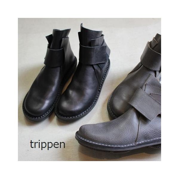 trippen(トリッペン)BASE レザー ショート ブーツ 2color base-waw-42
