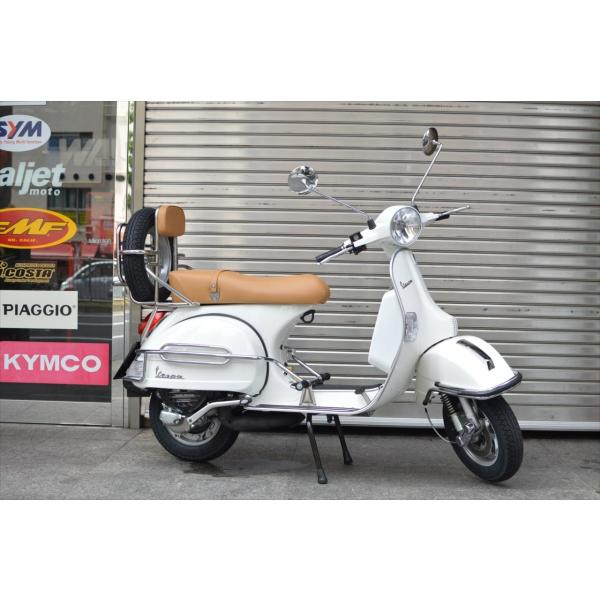 純正のPIAGGIO VESPA PX クラッシュ ガード サイド バンパー