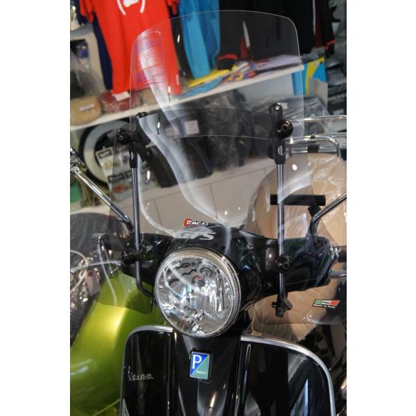 Vespa ベスパ GTS ツインミディアムウインドスクリーン【ライト