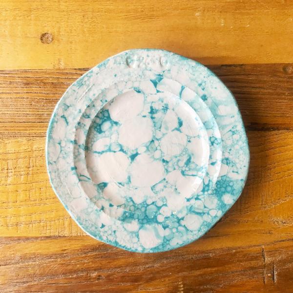 アンソロポロジー 食器 MARBLED GLENNA SIDE PLATE ブレッド プレート