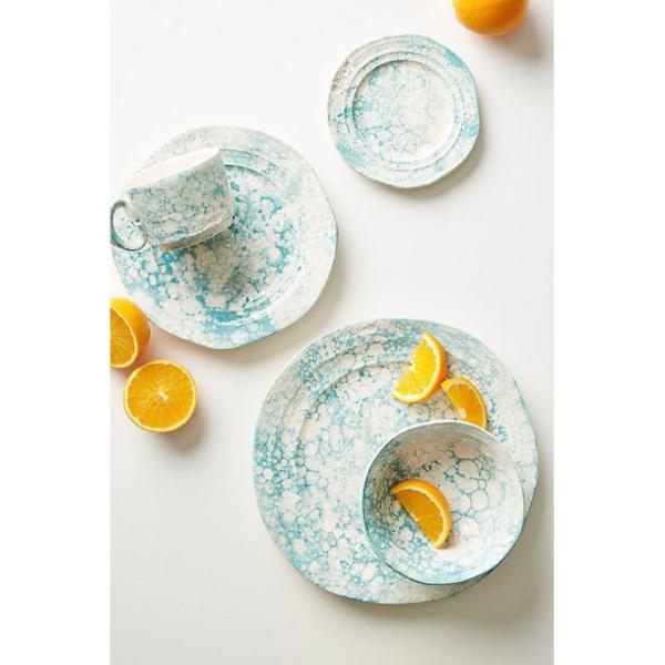 アンソロポロジー 食器 MARBLED GLENNA SIDE PLATE ブレッド プレート