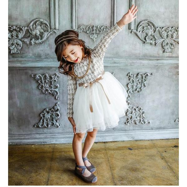 韓国風 女の子 ワンピース 発表会 入学式 卒園式 フォーマル ドレス  