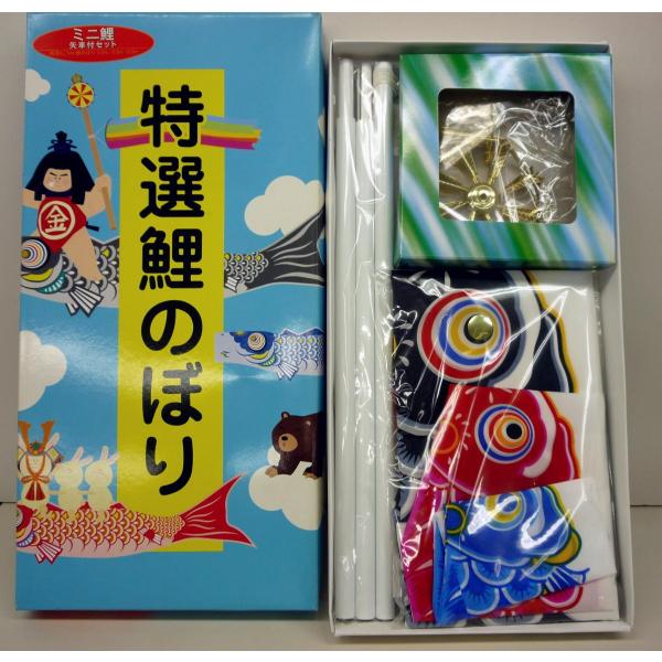 い出のひと時に、とびきりのおしゃれを！ 室内用鯉幟☆特選鯉のぼり 矢車付き（贈答箱入り）☆全長 救急車