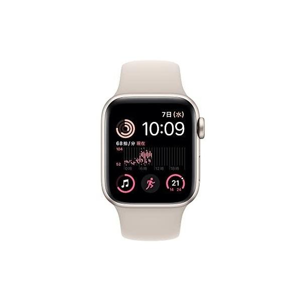 新品 アップル Apple Watch SE 第2世代 GPSモデル 40mm MNJP3J/A